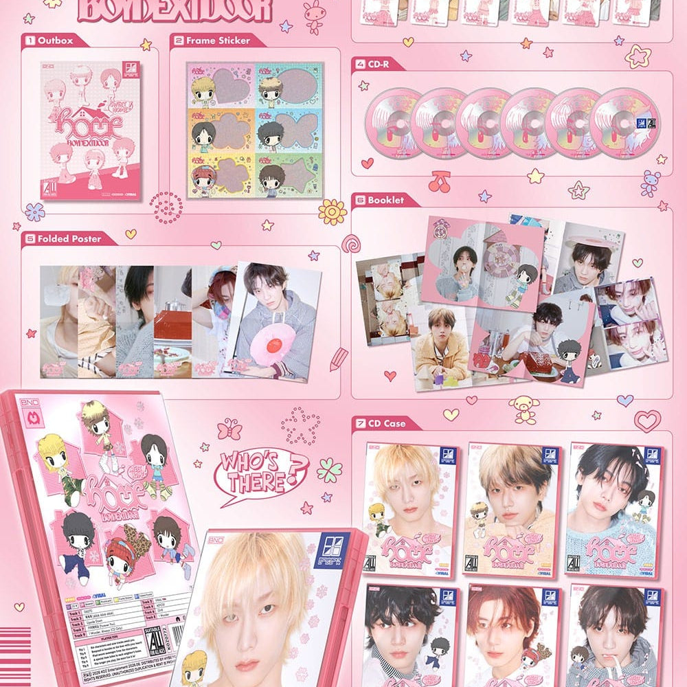 Korea Pop Store BOYNEXTDOOR - 1st Studio Album [Home] (Sweet Home Ver.) Kawaii Gifts