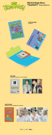 Korea Pop Store BSS (SEVENTEEN) - 2nd Single Album [Teleparty] (Weverse Albums Ver.) Kawaii Gifts