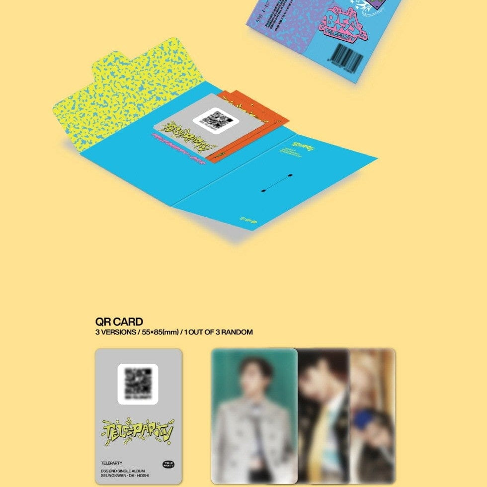 Korea Pop Store BSS (SEVENTEEN) - 2nd Single Album [Teleparty] (Weverse Albums Ver.) Kawaii Gifts