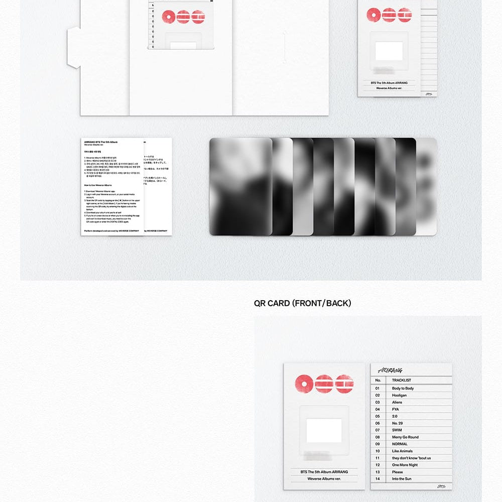 Korea Pop Store BTS - Arirang (Weverse Albums Ver.) Kawaii Gifts 8800344689594
