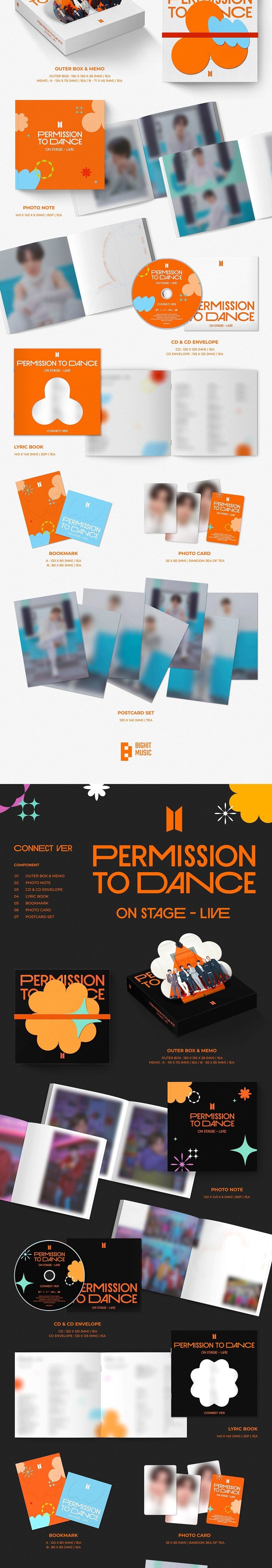 Korea Pop Store BTS - Permission to Dance on Stage - Live Kawaii Gifts