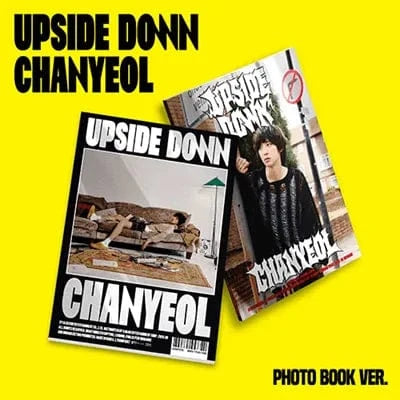 Korea Pop Store CHANYEOL - [Upside Down] (2nd Mini Album) (Photo Book Ver.) Kawaii Gifts