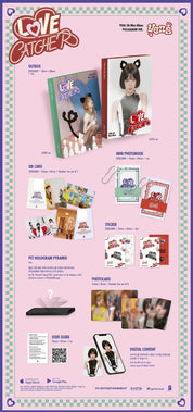 Korea Pop Store CHOI YENA - 5th Mini Album [Love Catcher] (Pocaalbum Ver.) Kawaii Gifts 8809704435031
