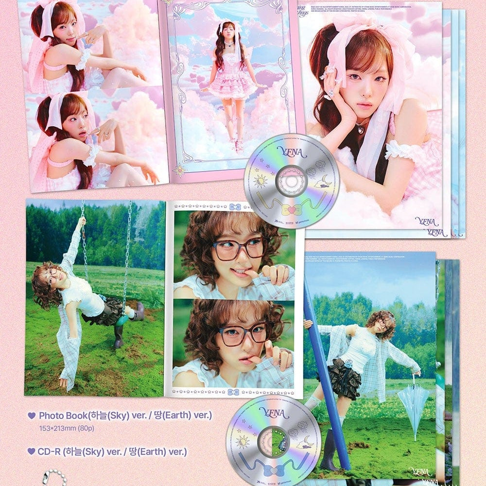 Korea Pop Store CHOI YENA - Blooming Wings Kawaii Gifts 8809704433402