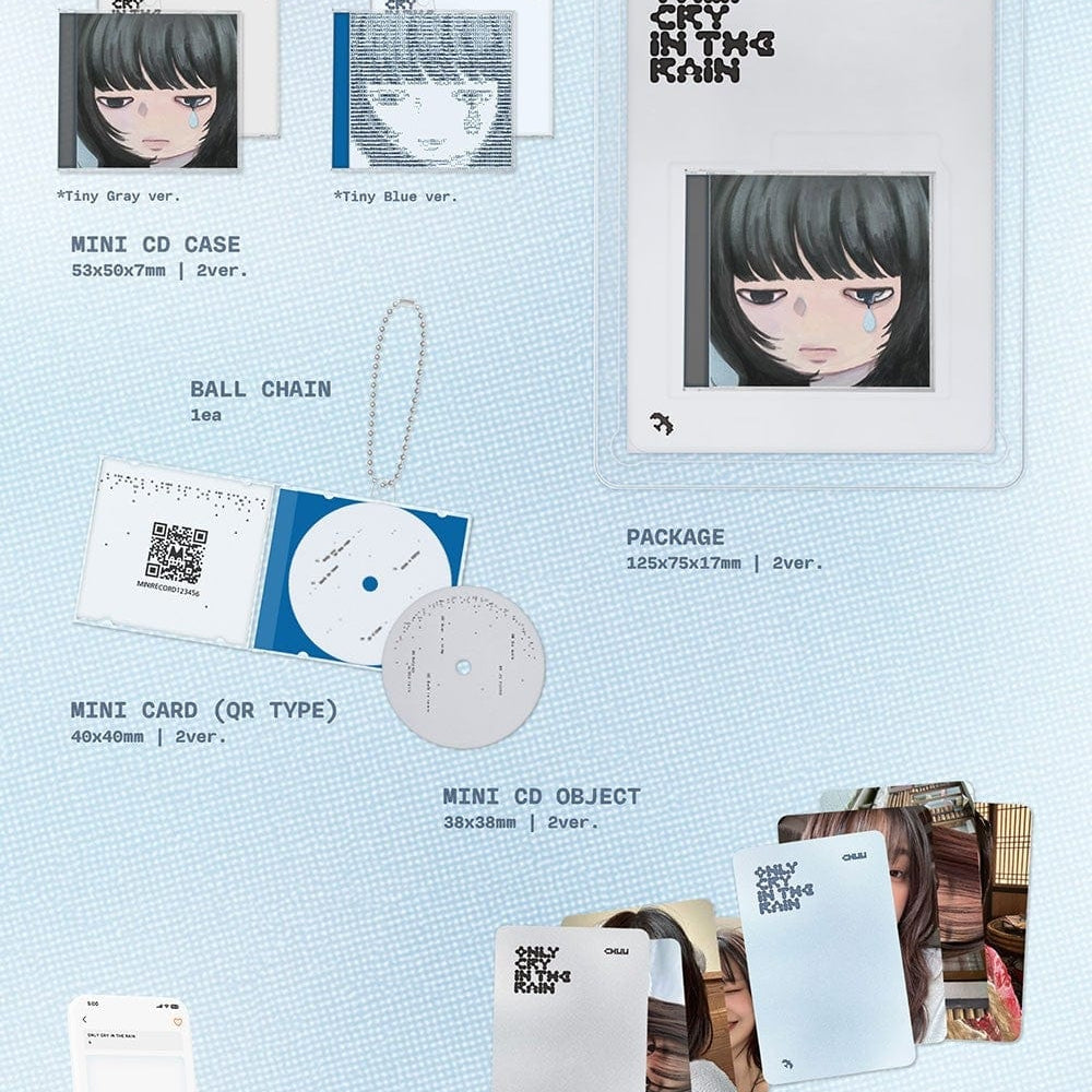 Korea Pop Store CHUU - [Only Cry in the Rain] (3rd Mini Album) (Platform Ver.) Kawaii Gifts