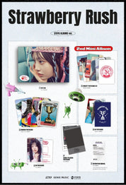 Korea Pop Store CHUU - [Strawberry Rush] (2nd Mini Album) (Stayg Album Ver.) Kawaii Gifts 8809314516090