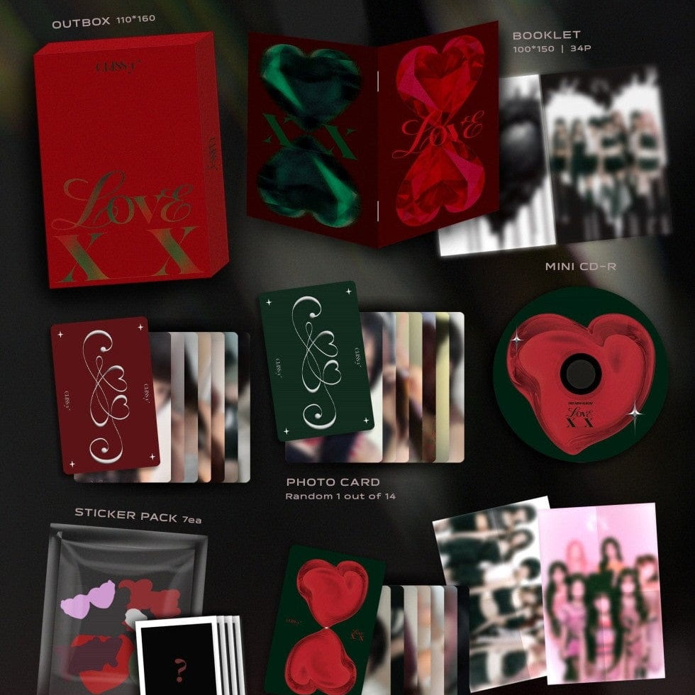 Korea Pop Store CLASS:y - Love XX (3rd Mini Album) Kawaii Gifts