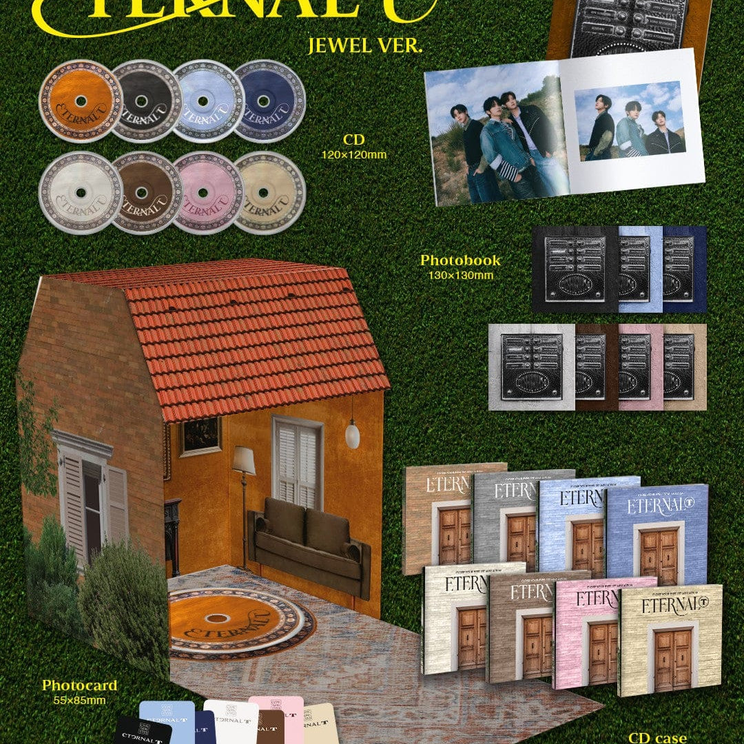 Korea Pop Store CLOSE YOUR EYES - [Eternalt] (1st Mini Album) (Jewel Ver.) Kawaii Gifts