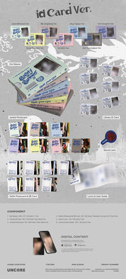 Korea Pop Store CLOSE YOUR EYES - The 2nd Mini Album [Snowy Summer] (ID Card/Pocaalbum Ver.) Kawaii Gifts