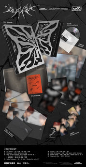 Korea Pop Store CLOSE YOUR EYES - The 3rd Mini Album [Blackout] (Blackout Ver.) Kawaii Gifts