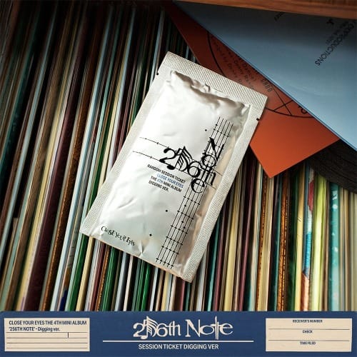 Korea Pop Store CLOSE YOUR EYES - The 4th Mini Album '256th Note' (Digging Ver.) Kawaii Gifts