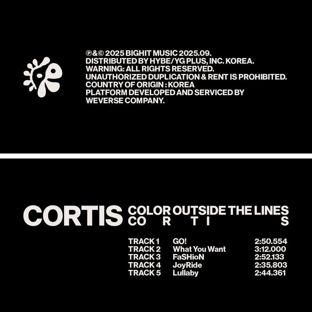 Korea Pop Store CORTIS - The 1st EP [Color Outside the Lines] (Weverse Albums Ver.) Kawaii Gifts