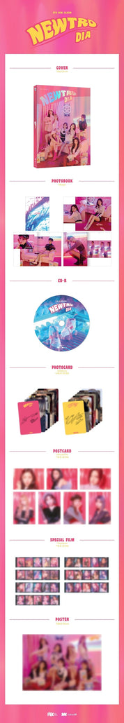 Korea Pop Store DIA - Newtro (5th Mini Album) Kawaii Gifts 8804775123603