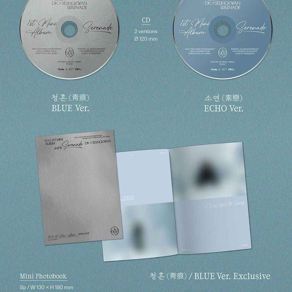 Korea Pop Store DK X SEUNGKWAN - 1st Mini Album 'Serenade' Kawaii Gifts 8800344689211
