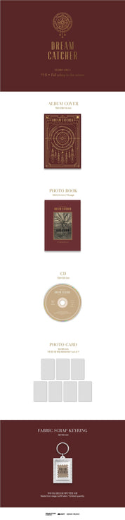 Korea Pop Store DREAMCATCHER - Fall Asleep in the Mirror (2nd Single Album) Kawaii Gifts