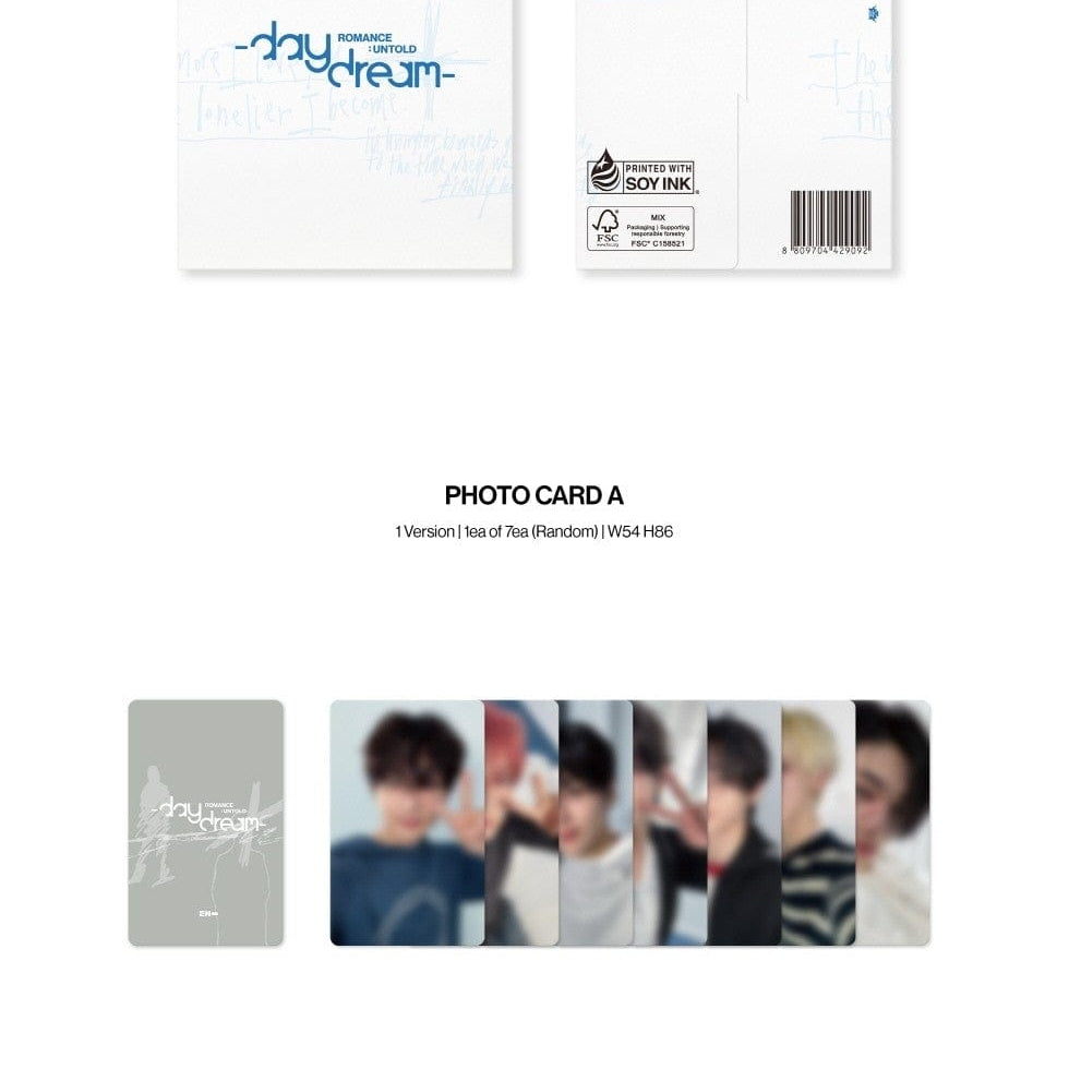 Korea Pop Store ENHYPEN - Romance : Untold - Daydream (Weverse Albums Ver.) Kawaii Gifts