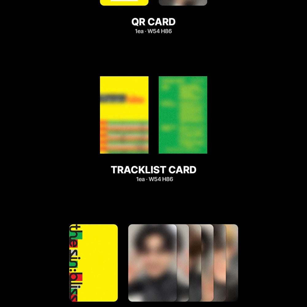 Korea Pop Store ENHYPEN - The Sin : Bliss (Weverse Albums Ver.) Kawaii Gifts 8809704435581