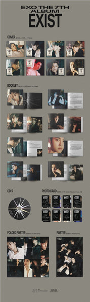 Korea Pop Store EXO - Vol. 7 [Exist] Digipack Ver. Kawaii Gifts