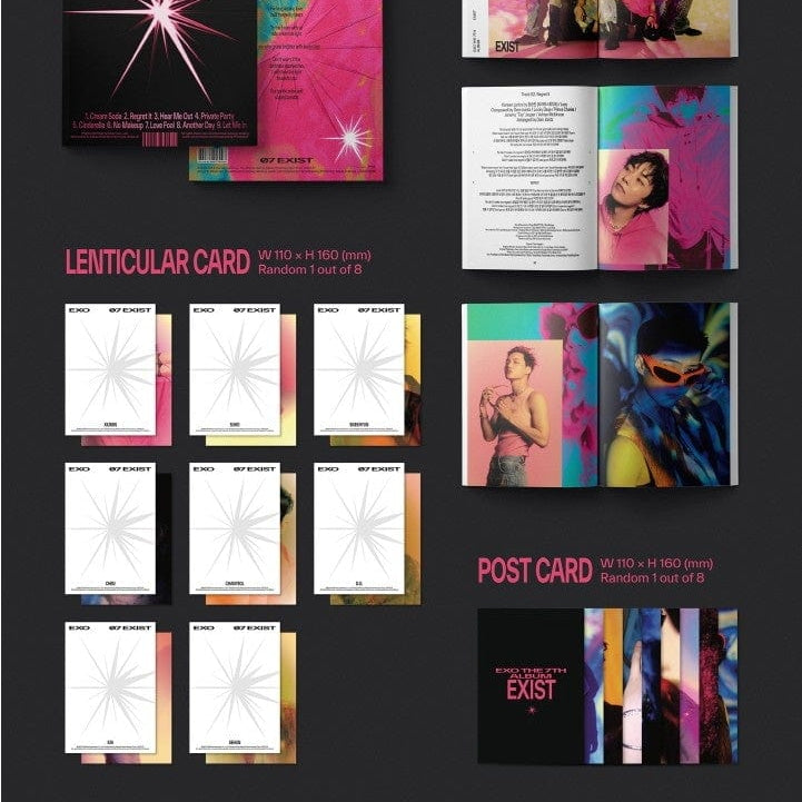 Korea Pop Store EXO - Vol.7 [Exist] (Photo Book Ver.) Kawaii Gifts 8804775256097
