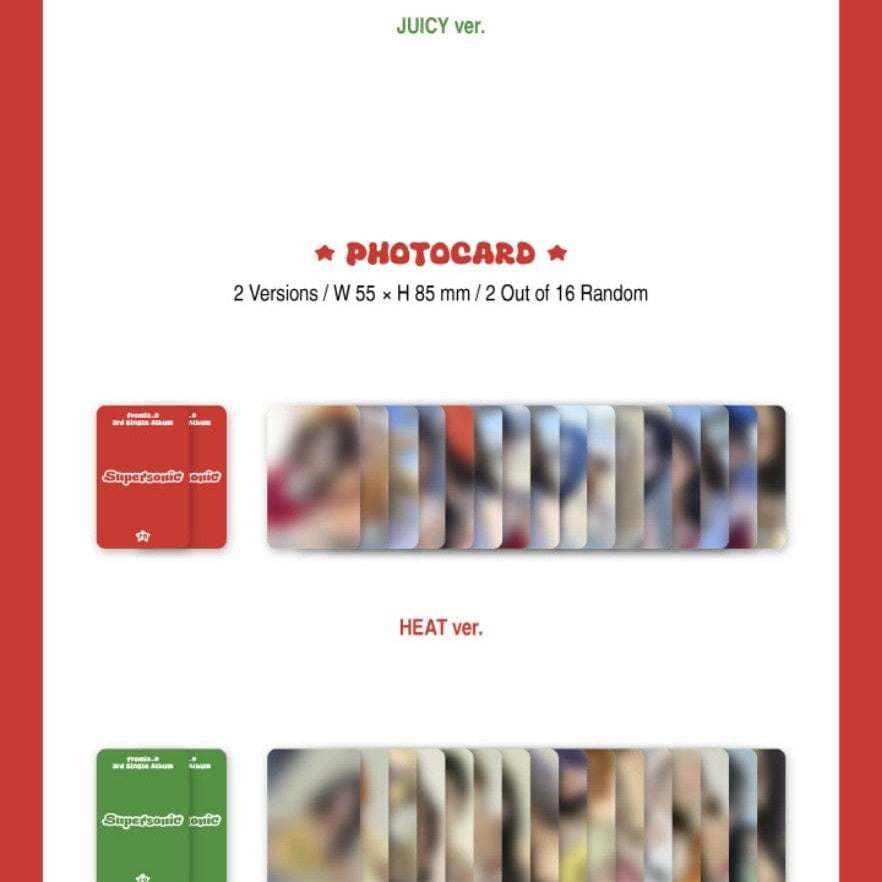 Korea Pop Store Fromis_9 - [Supersonic] (3rd Single Album) Kawaii Gifts 8800261890639
