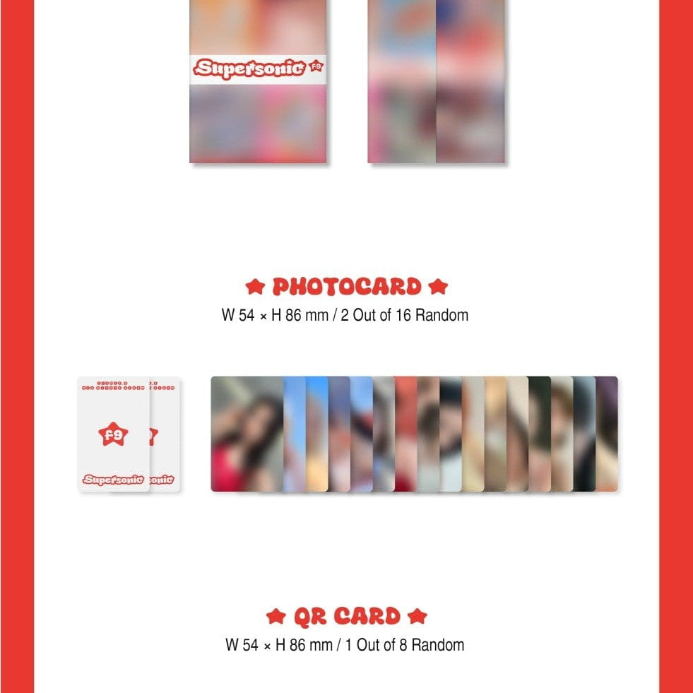 Korea Pop Store Fromis_9 - [Supersonic] (3rd Single Album) Weverse Albums Ver. Kawaii Gifts 8800261890653