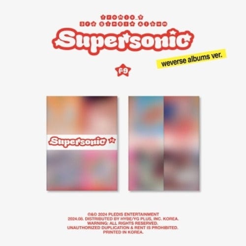 Korea Pop Store Fromis_9 - [Supersonic] (3rd Single Album) Weverse Albums Ver. Kawaii Gifts 8800261890653