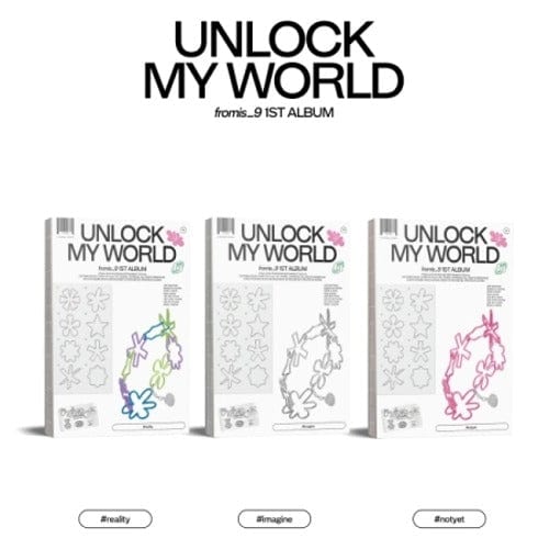 Korea Pop Store Fromis_9 - Unlock My World (1st Album) Kawaii Gifts