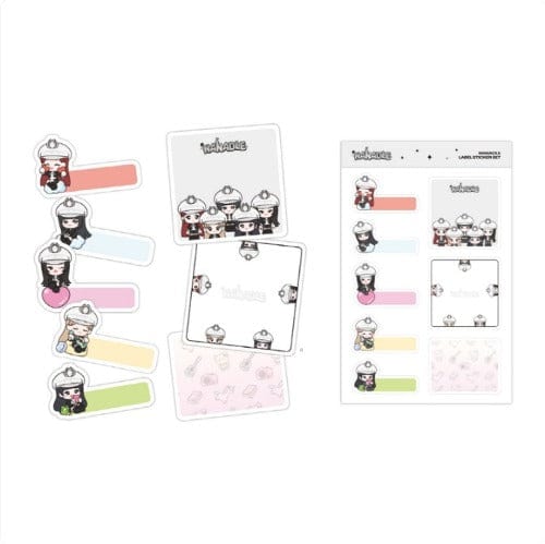 Korea Pop Store [(G)I-DLE] [Nanadle] Label Sticker Set Kawaii Gifts