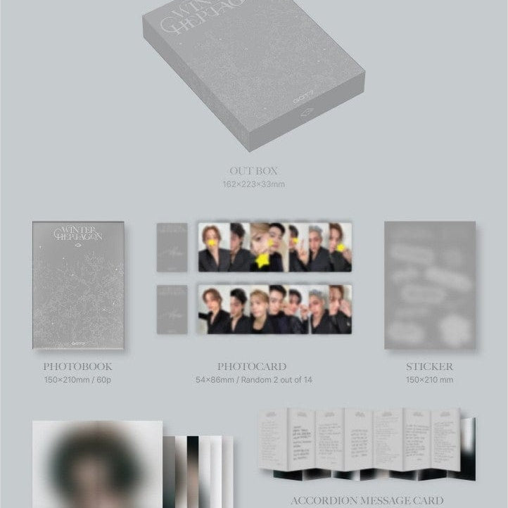Korea Pop Store GOT7 - Winter Heptagon Kawaii Gifts