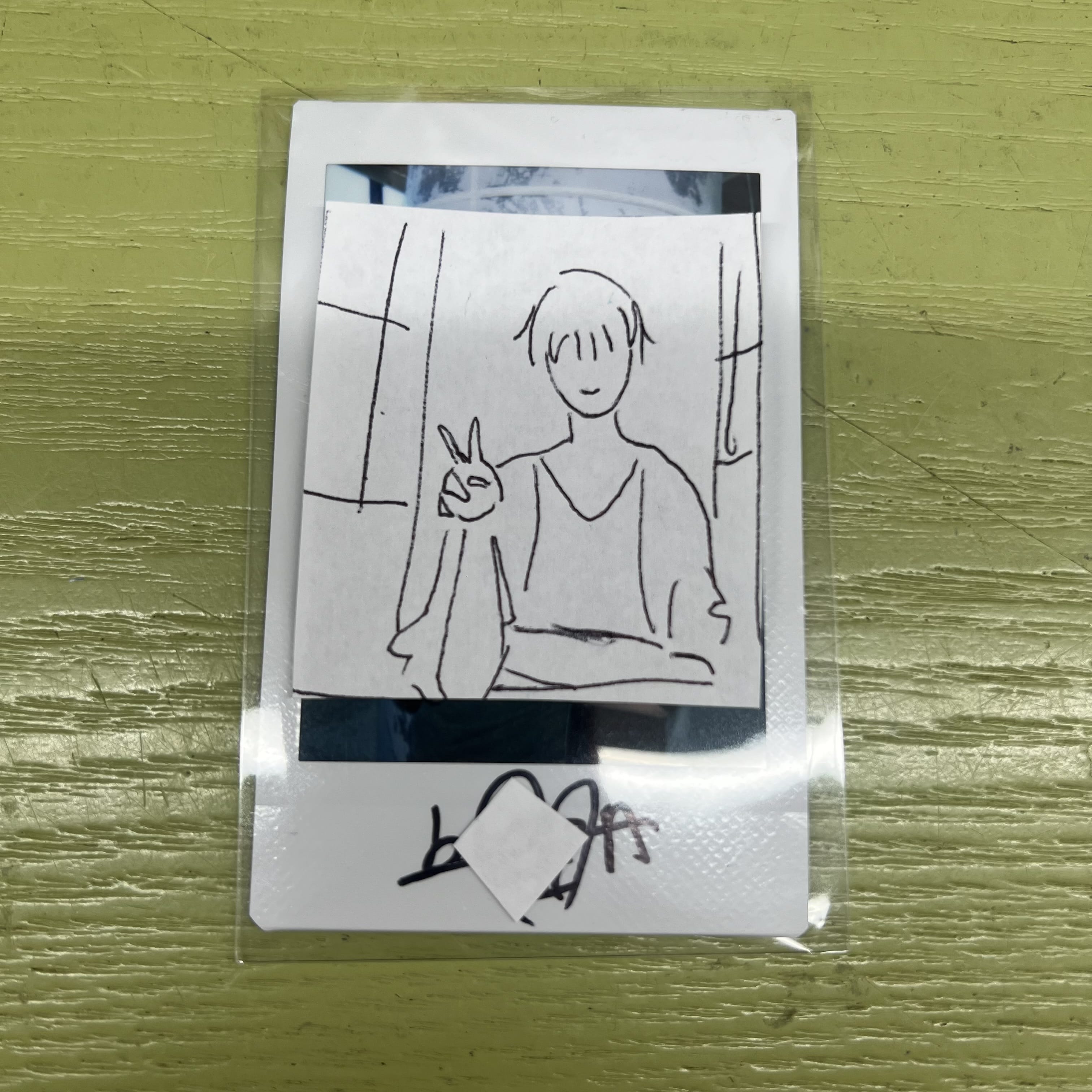 Korea Pop Store Gyeongbeen Undisclosed Signed Polaroid - idntt [ITSNOTOVER] Kawaii Gifts