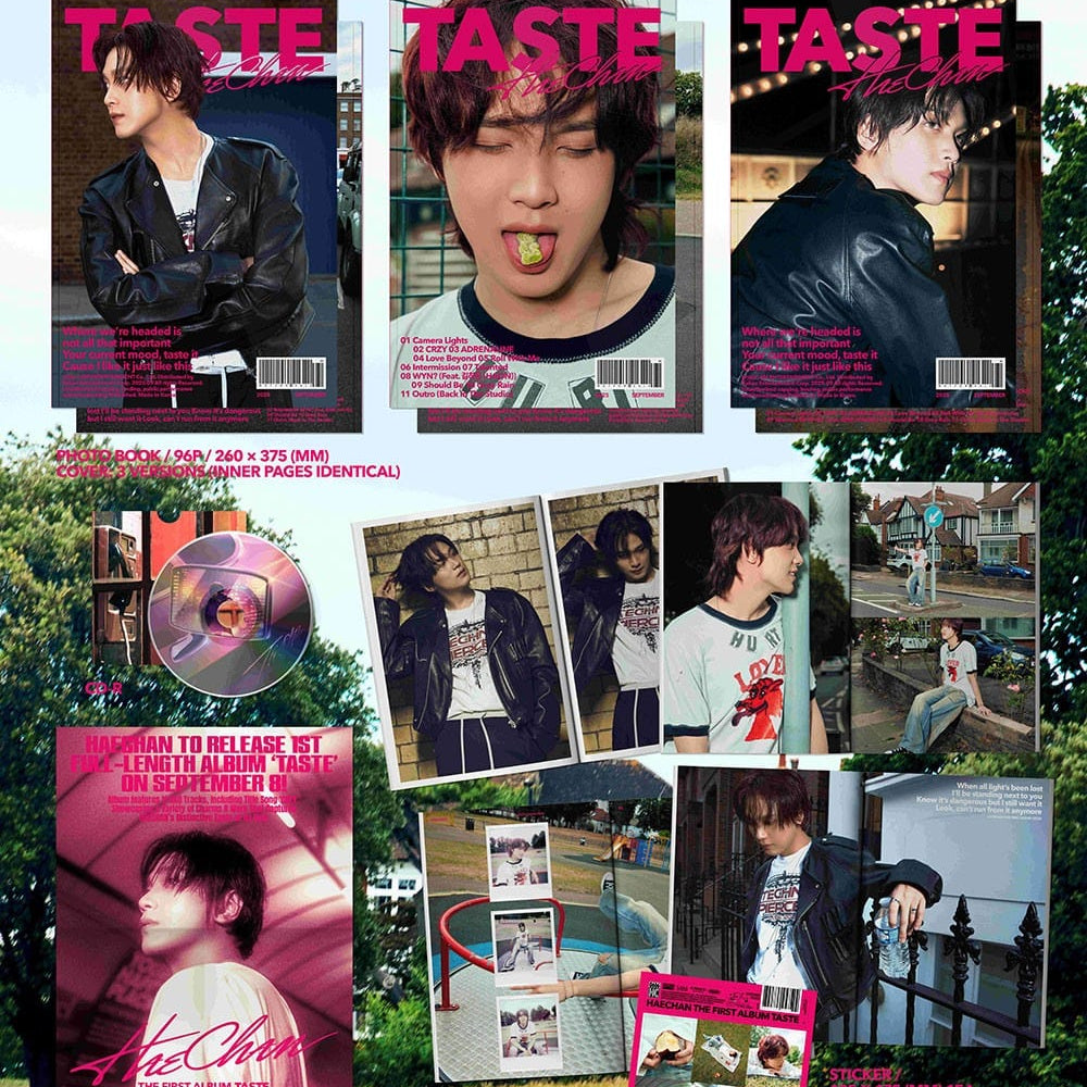 Korea Pop Store HAECHAN - 1st Album [Taste] (Full Spread Ver.) Kawaii Gifts