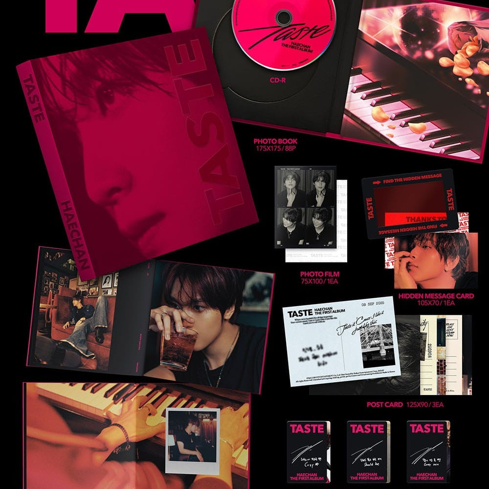 Korea Pop Store HAECHAN - 1st Album [Taste] (Savory Ver.) Kawaii Gifts