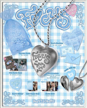 Korea Pop Store HEARTS2HEARTS - 1st Mini Album [Focus] (Heart Locket Ver.) Kawaii Gifts