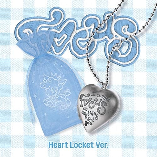 Korea Pop Store HEARTS2HEARTS - 1st Mini Album [Focus] (Heart Locket Ver.) Kawaii Gifts