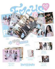 Korea Pop Store HEARTS2HEARTS - 1st Mini Album [Focus] (Photobook Ver.) Kawaii Gifts