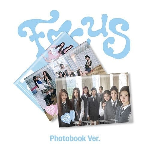 Korea Pop Store HEARTS2HEARTS - 1st Mini Album [Focus] (Photobook Ver.) Kawaii Gifts