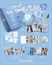 Korea Pop Store HEARTS2HEARTS - 1st Mini Album [Focus] (Rule Book Ver.) Kawaii Gifts