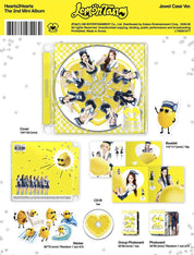 Korea Pop Store HEARTS2HEARTS - 2nd Mini Album [Lemon Tang] (Jewel Case Ver.) Kawaii Gifts