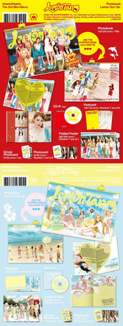 Korea Pop Store HEARTS2HEARTS - 2nd Mini Album [Lemon Tang] (Photobook Ver.) Kawaii Gifts