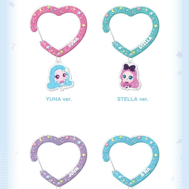 Korea Pop Store [HEARTS2HEARTS] Teenieping - Random Carabiner Keyring Kawaii Gifts 8800315511251