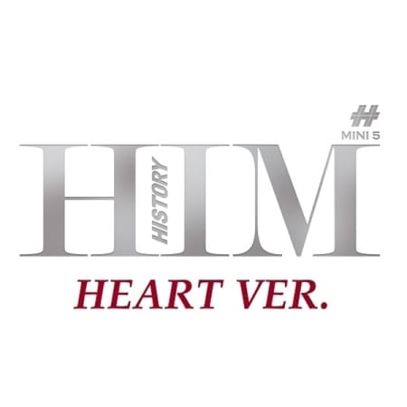 Korea Pop Store History - Him (5th Mini Album) Heart Ver. Kawaii Gifts
