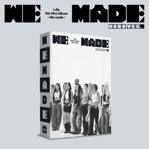 Korea Pop Store i-dle - 9th Mini Album [We Made] (Mono Ver.) Kawaii Gifts