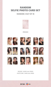 Korea Pop Store [I.O.I] Loop - Random Selfie Photocard Set Kawaii Gifts