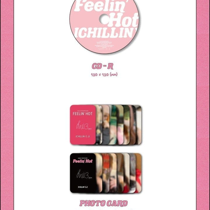 Korea Pop Store ICHILLIN - [Feelin' Hot] (3rd Mini Album) Kawaii Gifts 8804775368998
