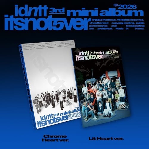 Korea Pop Store idntt - [ITSNOTOVER] (CD) Kawaii Gifts