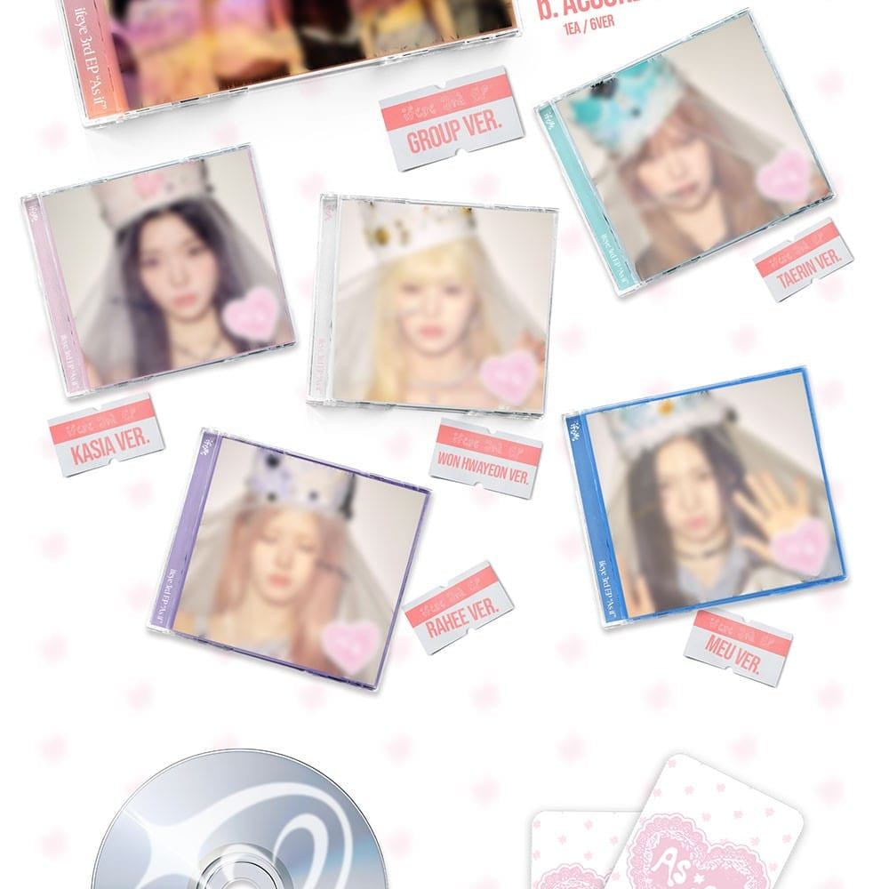 Korea Pop Store ifeye - 3rd EP [As If] (Jewel Ver.) Kawaii Gifts