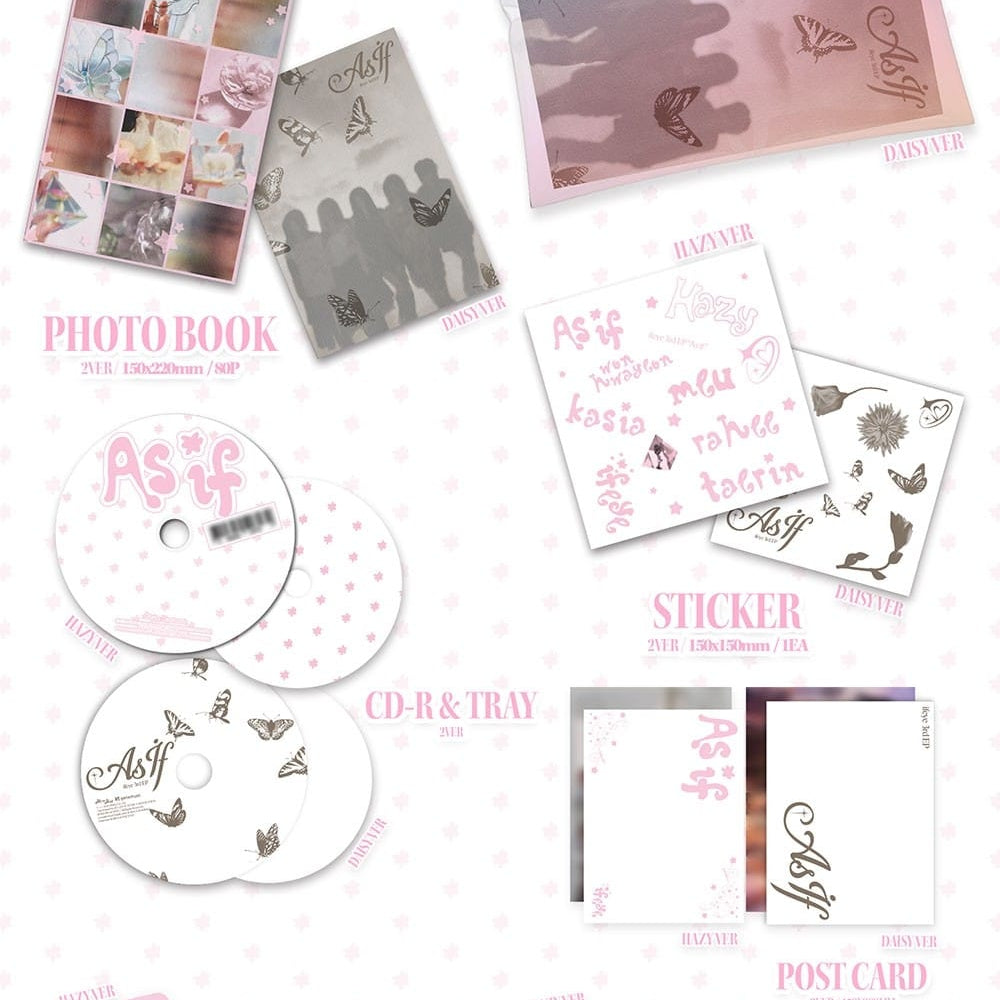 Korea Pop Store ifeye - 3rd EP [As If] (Photobook Ver.) Kawaii Gifts
