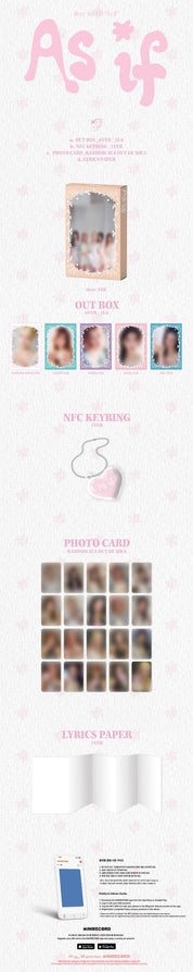 Korea Pop Store ifeye - 3rd EP [As If] (Platform Ver.) Kawaii Gifts