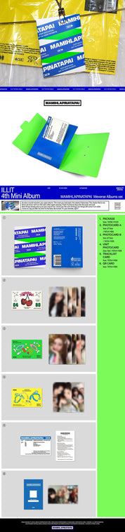 Korea Pop Store ILLIT - 4th Mini Album [Mamihlapinatapai] (Weverse Albums Ver.) Kawaii Gifts