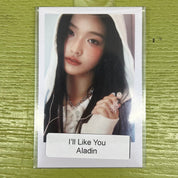 Korea Pop Store ILLIT I'll Like You Pre-Order Benefit Photocard/Postcard Iroha Aladin Kawaii Gifts 34190294